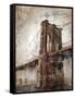 The East River Bridge-Alexys Henry-Framed Stretched Canvas