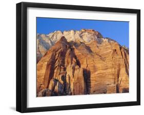 The East Temple, Zion National Park, Utah, USA-Ruth Tomlinson-Framed Photographic Print
