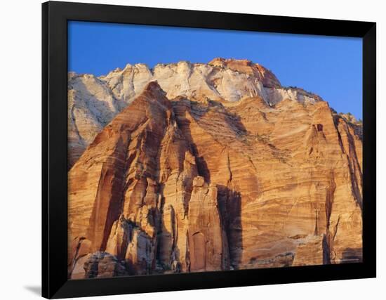 The East Temple, Zion National Park, Utah, USA-Ruth Tomlinson-Framed Photographic Print