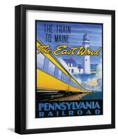 The East Wind-null-Framed Art Print