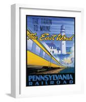 The East Wind-null-Framed Art Print