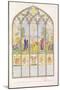 The East Window of Norfolk College Chapel, Greenwich, London, 1804-William P Sherlock-Mounted Giclee Print