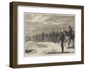 The Easter Monday Volunteer Review at Brighton, Deploying into Line-J.M.L. Ralston-Framed Giclee Print
