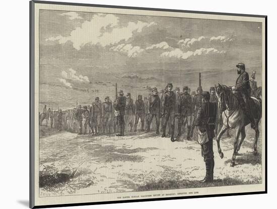 The Easter Monday Volunteer Review at Brighton, Deploying into Line-J.M.L. Ralston-Mounted Giclee Print