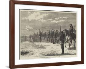 The Easter Monday Volunteer Review at Brighton, Deploying into Line-J.M.L. Ralston-Framed Giclee Print