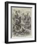 The Easter Monday Volunteer Review at Brighton, Skirmishers-Arthur Hopkins-Framed Giclee Print