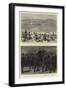 The Easter Volunteer Manoeuvres at Eastbourne and Gravesend-null-Framed Giclee Print