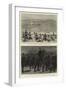 The Easter Volunteer Manoeuvres at Eastbourne and Gravesend-null-Framed Giclee Print