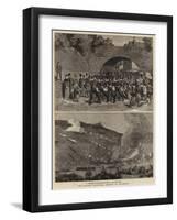 The Easter Volunteer Review at Brighton-Charles Edwin Fripp-Framed Giclee Print