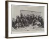 The Eastern Crisis, a Contingent of Cretan Insurgents-null-Framed Giclee Print