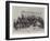 The Eastern Crisis, a Contingent of Cretan Insurgents-null-Framed Giclee Print