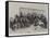 The Eastern Crisis, a Contingent of Cretan Insurgents-null-Framed Stretched Canvas