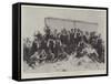 The Eastern Crisis, a Contingent of Cretan Insurgents-null-Framed Stretched Canvas