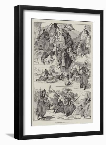 The Eastern Crisis, Cretan Insurgents-Ralph Cleaver-Framed Giclee Print