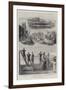 The Eastern Crisis, Scenes in Canea Bay-William Heysham Overend-Framed Giclee Print