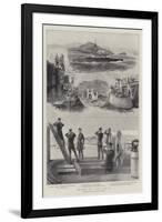 The Eastern Crisis, Scenes in Canea Bay-William Heysham Overend-Framed Giclee Print