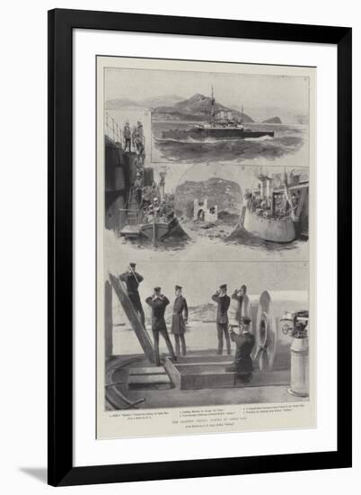 The Eastern Crisis, Scenes in Canea Bay-William Heysham Overend-Framed Giclee Print