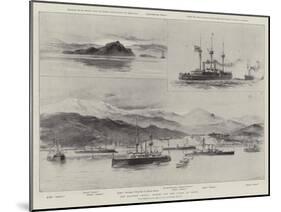 The Eastern Crisis, Scenes Off the Coast of Crete-William Heysham Overend-Mounted Giclee Print