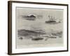 The Eastern Crisis, Scenes Off the Coast of Crete-William Heysham Overend-Framed Giclee Print