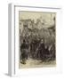 The Eastern Crisis, Turkish Troops Passing Through Stamboul-null-Framed Giclee Print