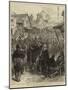 The Eastern Crisis, Turkish Troops Passing Through Stamboul-null-Mounted Giclee Print