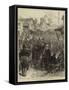 The Eastern Crisis, Turkish Troops Passing Through Stamboul-null-Framed Stretched Canvas