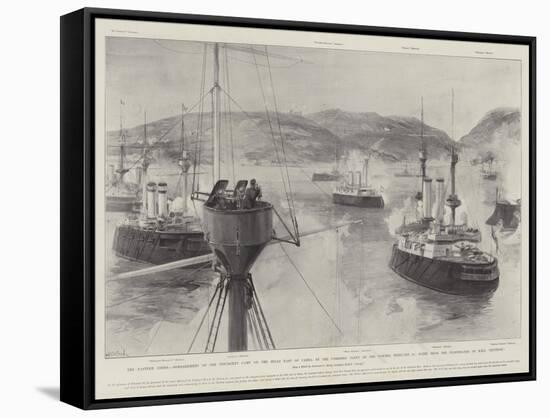 The Eastern Crisis-William Heysham Overend-Framed Stretched Canvas