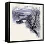 The Eastern Part of Long Island Seen from Peekskill United States of America-null-Framed Stretched Canvas