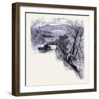 The Eastern Part of Long Island Seen from Peekskill United States of America-null-Framed Giclee Print