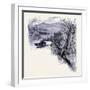 The Eastern Part of Long Island Seen from Peekskill United States of America-null-Framed Giclee Print