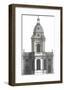 The Eastern Prospect of Saint Philip's Church, Birmingham-Colen Campbell-Framed Art Print