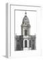 The Eastern Prospect of Saint Philip's Church, Birmingham-Colen Campbell-Framed Art Print