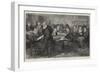 The Eastern Question, a Cabinet Council-Thomas Walter Wilson-Framed Giclee Print