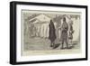 The Eastern Question, a Turkish Officer and His Orderly-Henry Marriott Paget-Framed Giclee Print
