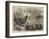 The Eastern Question, Conference at St James's Hall, Mr Gladstone Speaking-Charles Robinson-Framed Giclee Print