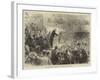 The Eastern Question, Conference at St James's Hall, Mr Gladstone Speaking-Charles Robinson-Framed Giclee Print