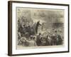 The Eastern Question, Conference at St James's Hall, Mr Gladstone Speaking-Charles Robinson-Framed Giclee Print