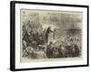 The Eastern Question, Conference at St James's Hall, Mr Gladstone Speaking-Charles Robinson-Framed Giclee Print