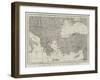 The Eastern Question, Map of Turkey and the Surrounding Countries-null-Framed Giclee Print