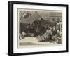 The Eastern Question, Taking Tickets in the Harem-Godefroy Durand-Framed Giclee Print