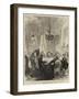The Eastern Question, the Room in Which the Preliminary Conferences Were Held, at Constantinople-null-Framed Giclee Print