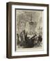 The Eastern Question, the Room in Which the Preliminary Conferences Were Held, at Constantinople-null-Framed Giclee Print