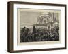 The Eastern Question, the Sultan Going to Mosque-Joseph Nash-Framed Giclee Print