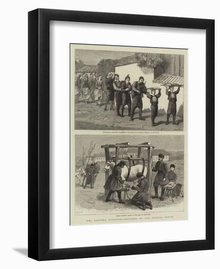 The Eastern Question-Henry Marriott Paget-Framed Giclee Print