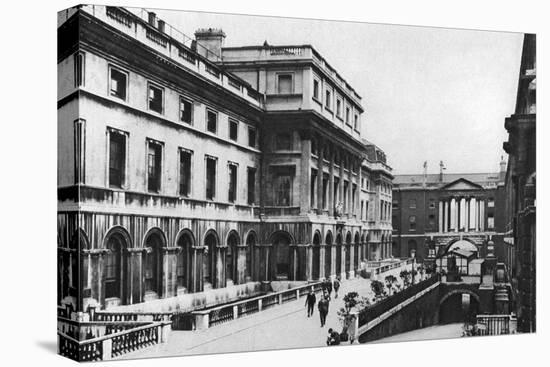 The Eastern Wing of Somerset House, London, 1926-1927-McLeish-Stretched Canvas