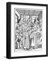 The Eaters of the Dead, Satirical Artwork-Science Photo Library-Framed Photographic Print