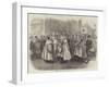 The Ecclesiastical Council at Rome, Procession of Bishops Entering the Council Chamber-null-Framed Giclee Print