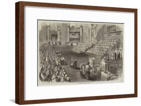 The Ecclesiastical Council at Rome-null-Framed Giclee Print