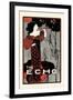 The Echo, Chicago, February 15, 1896-John Sloan-Framed Art Print