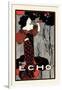 The Echo, Chicago, February 15, 1896-John Sloan-Framed Art Print